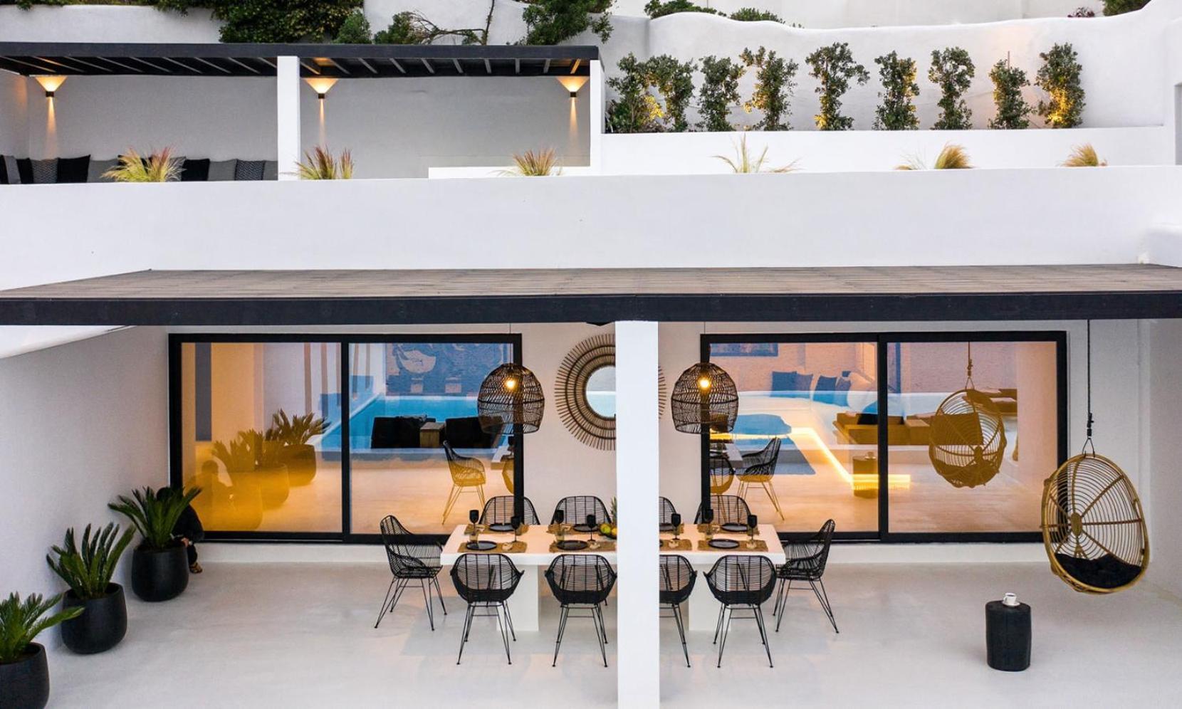 Psarou Black Villa 2 Ngoại thất bức ảnh