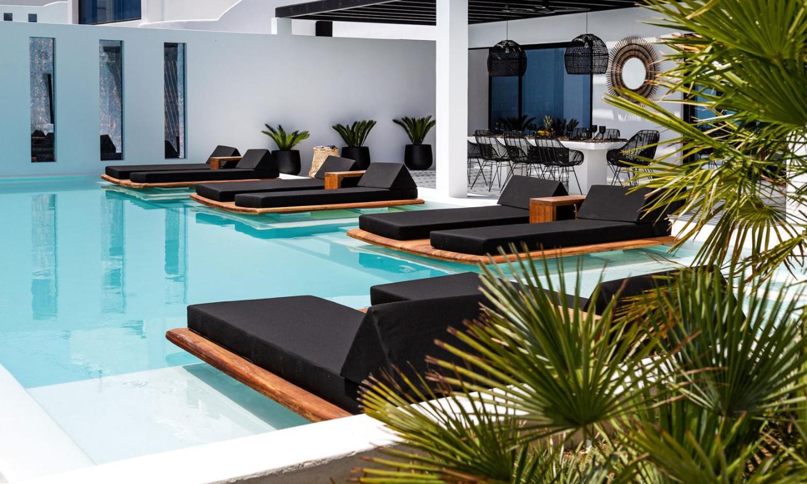 Psarou Black Villa 2 Ngoại thất bức ảnh